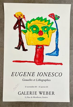EUGENE IONESCO - Eugene Ionesco. Gouaches et Lithographies, 1984/1985