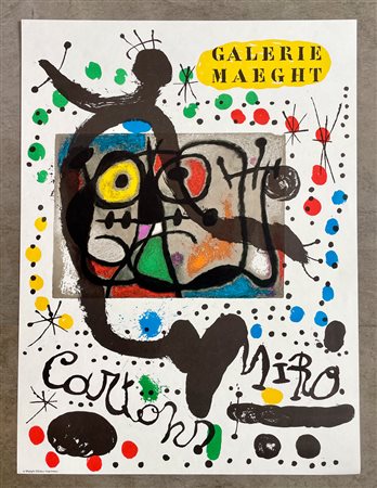 JOAN MIRÓ - Lotto unico di 2 locandine