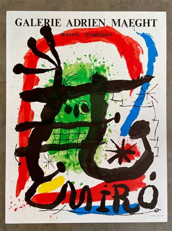 JOAN MIRÓ - Lotto unico di 3 locandine
