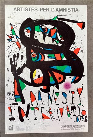 JOAN MIRÓ - Lotto unico di 3 locandine