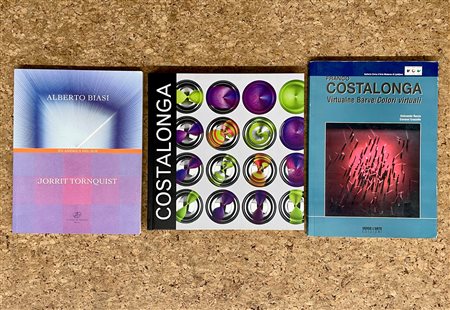 ALBERTO BIASI, JORRIT TORNQUIST E FRANCO COSTALONGA - Lotto unico di 3 cataloghi