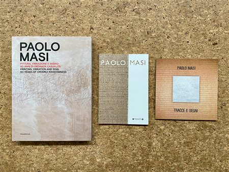 PAOLO MASI - Lotto unico di 3 cataloghi