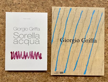 GIORGIO GRIFFA - Lotto unico di 2 cataloghi