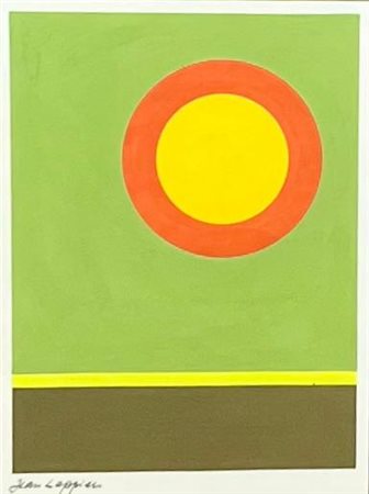 LEPPIEN JEAN LUNEBOURG (D) 1910 s.t. 1970 Tecnica mista su carta 36,00x26,00...