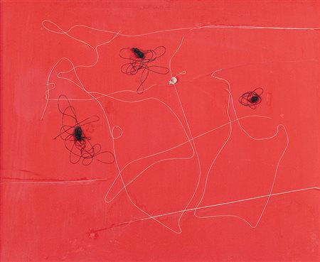 PACE ACHILLE TERMOLI (CB) 1923 Itinerario 3 1987 Olio e fili su tela...