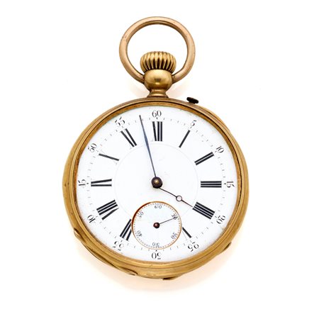  
Orologio da tasca in oro  
 