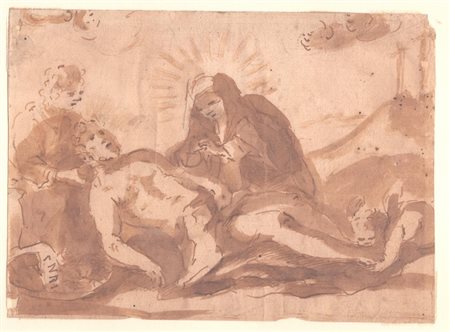Pietà, scuola napoletana, XVII-XVIII secolo