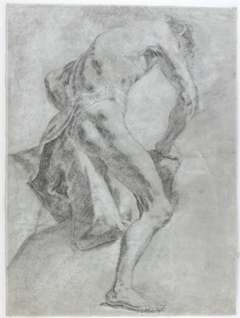 Studio di una figura maschile, scuola veneta, XVIII secolo