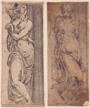 Angelo Falconetto (1507-1567). Cariatide | Giovanne donna