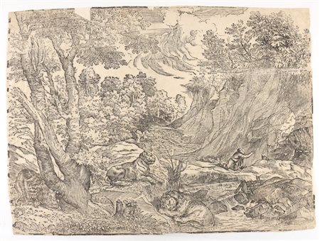 Nicolò Boldrini (1510-1570). San Gerolamo nel deserto