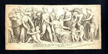 Maestro del Dado (1530-1560 fl.). Le nozze di Giasone e Creusa