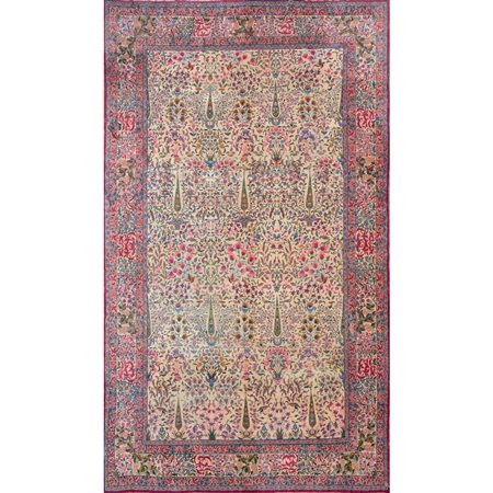 TAPPETO KERMAN RAVAR ANTICO EXTRA FINE