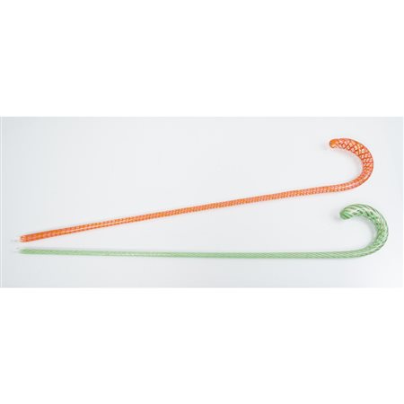 DUE BASTONI in vetro