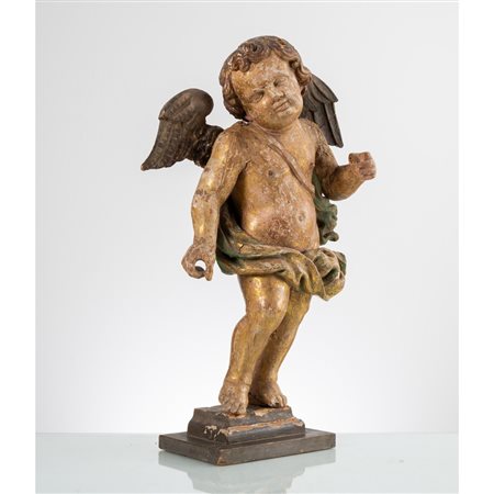 SCULTORE SICILIANO DEL XVII SECOLO, Scultura in legno