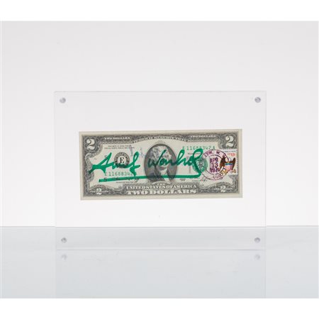 ANDY WARHOL, 2 Dollar (Thomas Jefferson)
