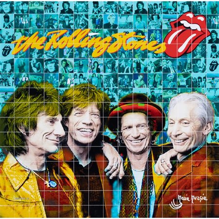 MARIA MURGIA, Fotomosaico digitale su pannello