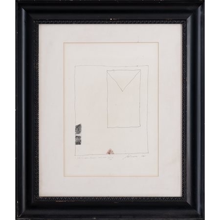 GIUSEPPE SANTOMASO, Senza titolo, Inchiostro su carta