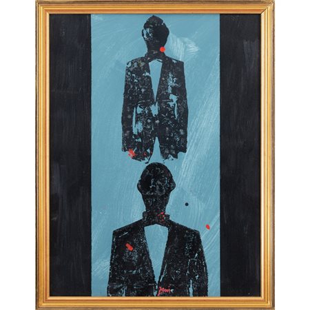 CORRADO ZANI, Sera, Olio su tela