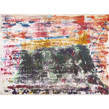 CROCE TARAVELLA, Tecnica mista su cartoncino