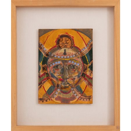 BRUNO CECCOBELLI, Il segreto tu, Tecnica mista