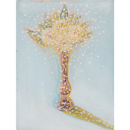 ANTONIO MASTRONUNZIO, Natura morta, Olio su tela