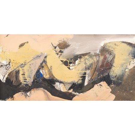 PAOLO SCHIAVOCAMPO, Senza Titolo, Olio su tela