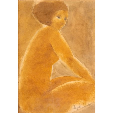 ANGELO NONA, Tecnica mista su carta