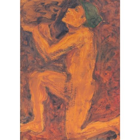 ANGELO NONA, Tecnica mista su carta