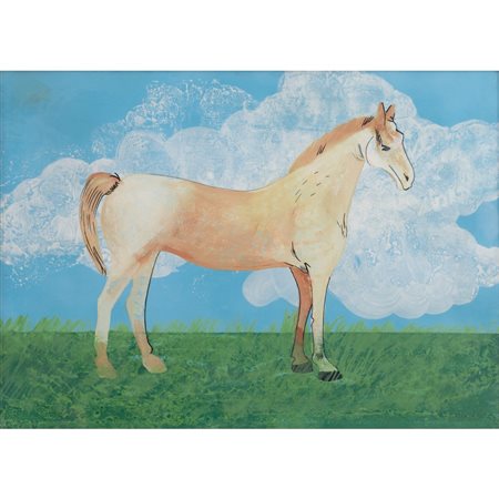 FRANCESCA DI CARPINELLO, Cavallo, Olio su tela