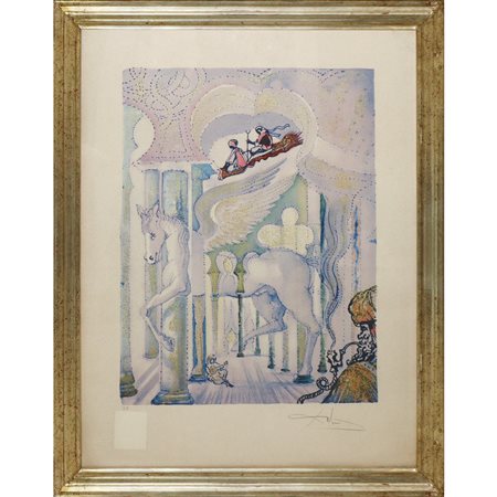 Salvador Dalì (Spanish 1904-1989)  - Pegaso, 1981-1990