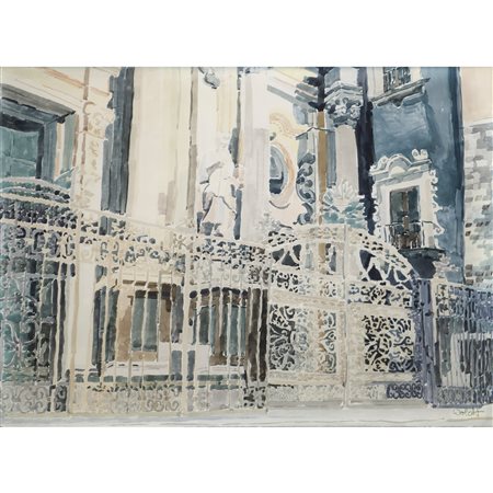 Fran Wolok - Cancelli della Cattedrale di Catania