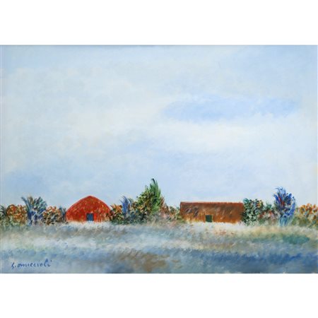 Giovanni Omiccioli (Roma 1901-1975)  - Paesaggio