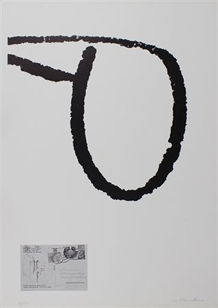 Mesciulam Plinio Senza titolo litografia su carta, cm. 70x50, es. 60/100...