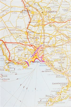 Gusmaroli Riccardo Senza titolo, 1999 smalto su fotografia, cm. 13,5x9...