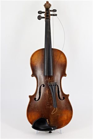 Violino della scuola di Schönbach, inizio del XX secolo
Fondo in due pezzi con