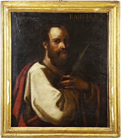 Ignoto

"San Bartolomeo"
olio su tela (cm 74x61)
in cornice