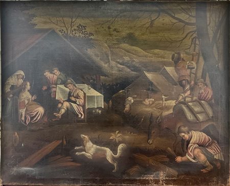 Ignoto, da Jacopo Bassano

Antico dipinto raffigurante "Allegoria dell'inverno"
