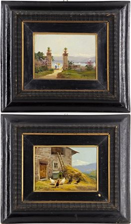 U. Bianchi


Coppia di "Paesaggi" ad olio su cartone telato
 (cm 15x20)

firmat