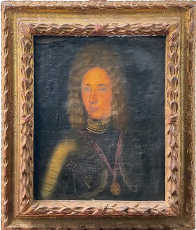 Scuola del secolo XVIII

"Ritratto virile in armatura"
olio su tela (cm 50x41)