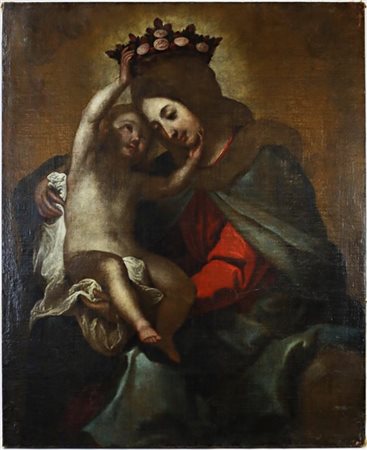 Ignoto

Antico dipinto raffigurante "Madonna incoronata con il Bambino"
olio su