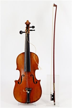 Violino 1/8 della scuola di Mirecourt, inizio del XX secolo
Fondo in due pezzi