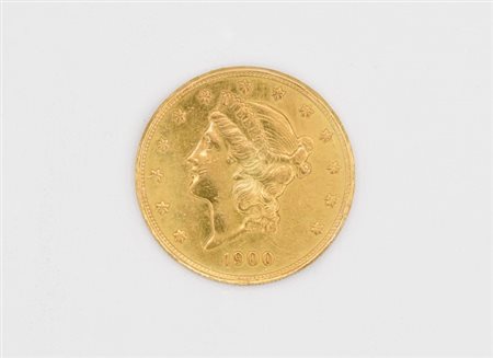 Venti dollari in oro, Stati Uniti, in oro