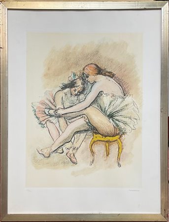 Francesco Messina "Senza titolo" 
litografia a colori
cm 78,5x58,5
firmata e num