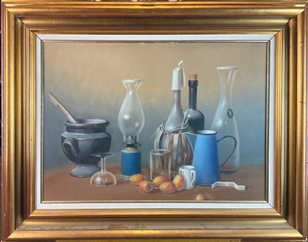 Proferio Grossi 1979
olio su masonite
cm 50x70
firmato e datato in basso a destr