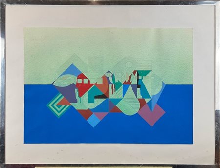 CONCETTO TAMBURELLO "Senza titolo" 1979
tecnica mista su carta
cm 49x70
firmata