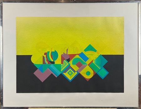 CONCETTO TAMBURELLO "Composizione" 1978
tecnica mista su carta
cm 49,5x70
firmat