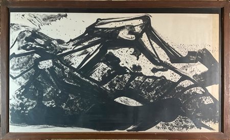 DAVID ALFARO SIQUEIROS "Canto general" 1968
litografia
cm 60x104
firmata e numer