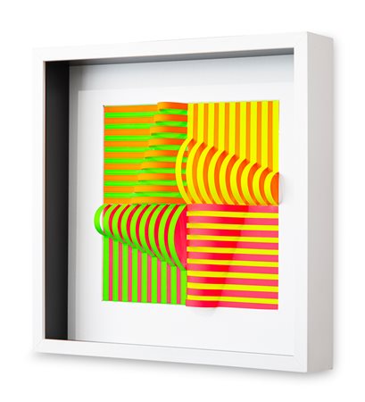 DARIO ZAFFARONI (1943) - Polidinamiche fluorescenti, 2022