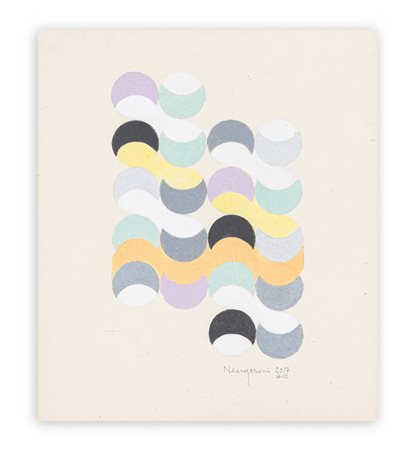 CARLO NANGERONI (1922-2018) - Senza Titolo, 2017