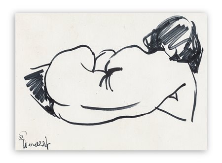 CESARE PEVERELLI (1922-2000) - Senza Titolo